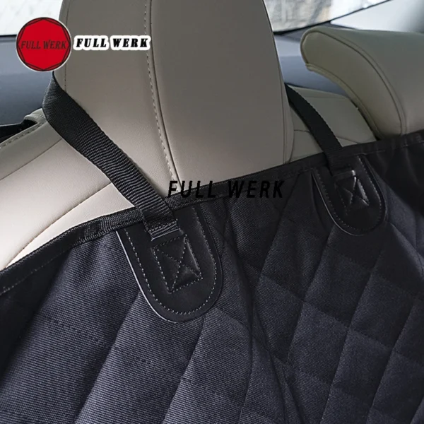 1 Pc Car Row Seat Cover Dog Ped Pad Cushion Mat Universal for Tesla Model S X Y 3 17-23 Back Bench Protection Four Season Access - Image 6