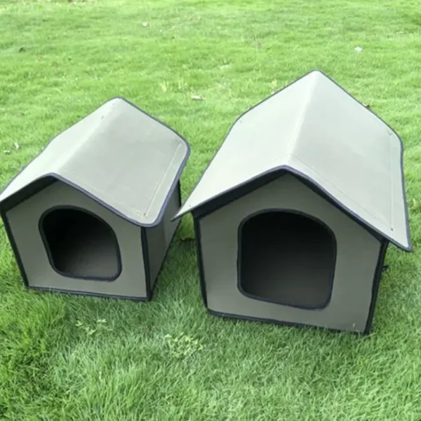 Wholesale OEM Available Custom Logo Promotional Waterproof Dog House Durable Outdoor Stray Dog And Cat House - Image 4