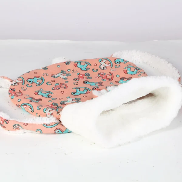 Cat sleeping bag cat bed dog bed winter warm winter warm pet cat sleeping bag closed - Image 12