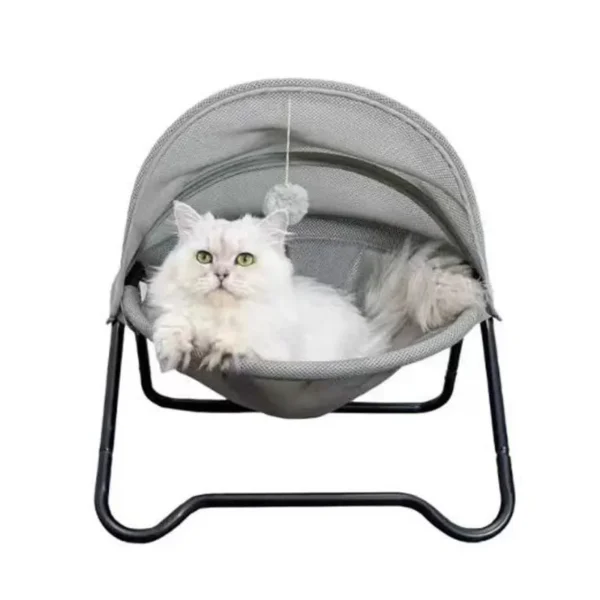 Custom Hanging Cat Tent Bed Comfortable Pet Bed Stainless Steel Bracket Foldable Cats Beds - Image 5