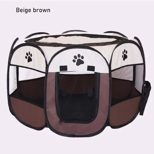 Waterproof Breathable Mesh Outdoor Courtyard Cat And Dog Cage House Foldable Universal Indoor Pet Tent - Image 3