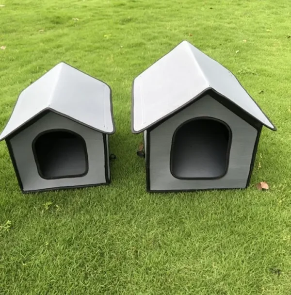 Wholesale OEM Available Custom Logo Promotional Waterproof Dog House Durable Outdoor Stray Dog And Cat House