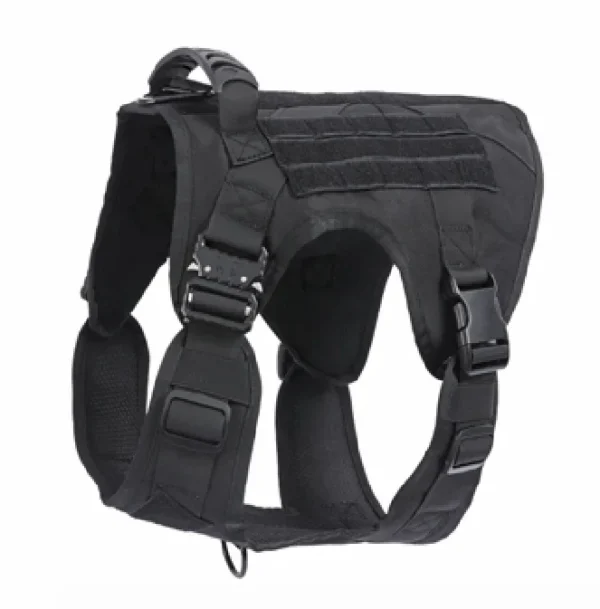 Heavy Duty Hunting Large Dog Harness German Shepherd Malinois Training Vest Tactical Dog Harness And Leash Set - Image 10