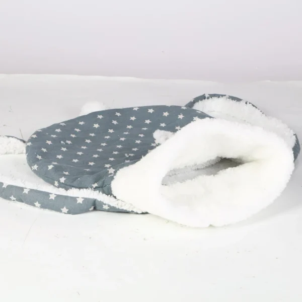 Cat sleeping bag cat bed dog bed winter warm winter warm pet cat sleeping bag closed - Image 15