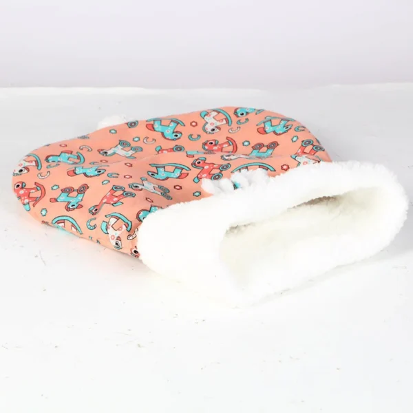 Cat sleeping bag cat bed dog bed winter warm winter warm pet cat sleeping bag closed - Image 16